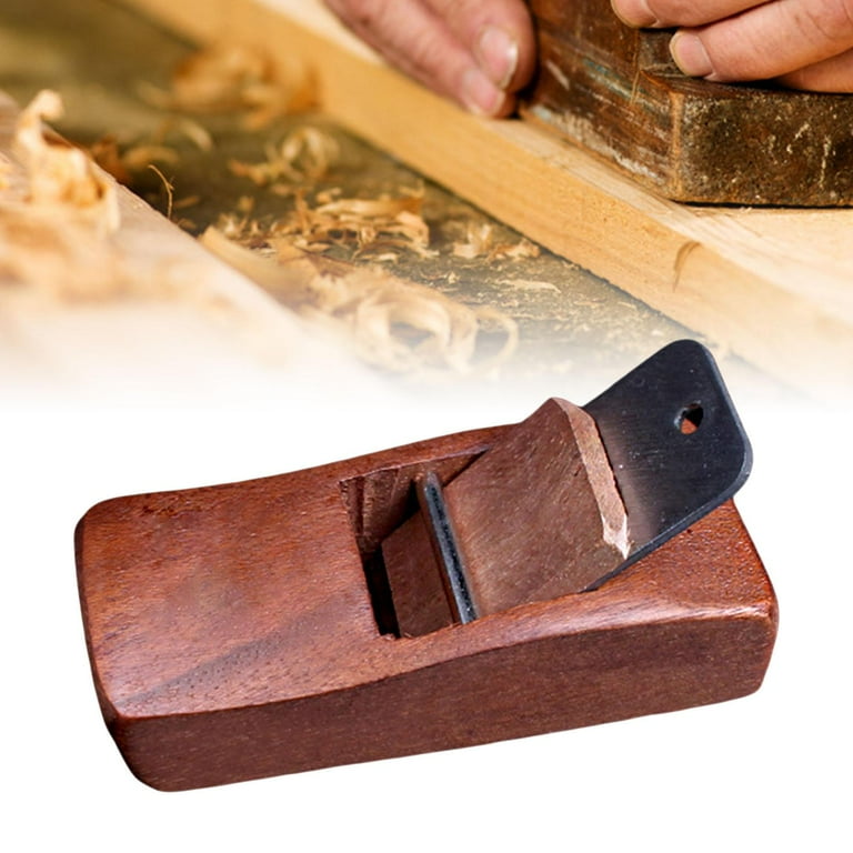 Small Woodworking Planer Hand Planer for Wood Planer Sharp Woodcraft Tool Wooden for Slotted Edge Trimming Wood Planing Beginner Carpenter