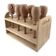 thumbnail image 4 of 8 piezas de maracas de madera, martillos de arena portátiles DIY con sonido claro, instrumento musical de maracas pintado a mano para vacaciones en, 4 of 8
