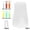 White, variant on Nnndbs 5 Pack Metal Protector Cage, Heavy Duty Garden Guard for Animals, Chicken Wire Cloche for Vegetables Flowers, Outdoor Protection Cage with Stakes (White)