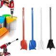 thumbnail image 3 of 1 Pcs Red Epoxy Mixer Paint Drill Attachment Paddle Consistency Liquids Resin Head Stirrer Spiral Blade Stirring Rod Tool, 3 of 5