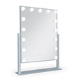 thumbnail image 4 of Zadro Lighted Vanity Mirror 18"x21" 15 Bulbs, 3 Light Settings, 360° Rotation Mirror Head, 4 of 7