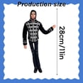 thumbnail image 5 of 11" Michael Plush Figure, Bendable Flexible Internal Wire Frame Poseable Stuffed Doll, Ugly Cute Pillow-Style Plush Toy, Iconic Stage Look Collectible Gift for MJ Fans, 5 of 9