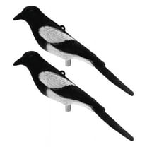 2PCS Outdoor Hunting Decoy, 3D Bird Decoying for Outdoor Hunting Garden Birds Scarer Yard Garden Law Plastic