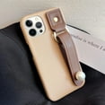 thumbnail image 6 of Compatible with iPhone 14 Pro Max Wrist Strap Case PU Leather Bracelet Adjustable Wrist Strap Kickstand Bumper Cute Luxury Fashion Protection Shockproof Cover for Women Girls, 6 of 7
