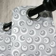 thumbnail image 3 of Ambesonne Grey Grommet Curtain, Abstract Art Modern, 50" x 84", White Grey, 3 of 6