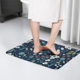 thumbnail image 4 of Pioneer Flower Floral Print Flannel Non Slip Door Rugs,Washable Door Mats Indoor,Decorative Door Mats,Dirt-Resistant and Absorbent Doormat for Entrance,Bedroom,Kitchen,Bathroom,23.5"x16", 4 of 5