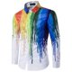 thumbnail image 1 of Tops hawaianos para hombre, moda con grafitis irregulares, diseño sin plancha, materiales de alta calidad, temporadas de primavera y verano, 1 of 6