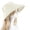 Green, variant on YTCAMLO Womens Sun Hat Wide Brim Foldable Straw Beach Visor Hat with Bow Summer Lightweight Breathable Ponytail Packable Cap