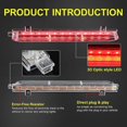 thumbnail image 4 of Lente roja Led tercera luz de freno para Mini Cooper Countryman R56 R60 Hatchback accesorios de coche luces Led automáticas, 4 of 5