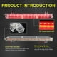 thumbnail image 4 of Lente roja Led tercera luz de freno para Mini Cooper Countryman R56 R60 Hatchback accesorios de coche luces Led automáticas, 4 of 5