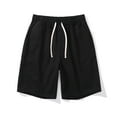 thumbnail image 5 of cfhntfmh Lounge Shorts for Men Casual Summer Elastic High Waisted Baggy Half Pants Loose Comfy Wide Leg Beach Vacation Shorts, 5 of 6