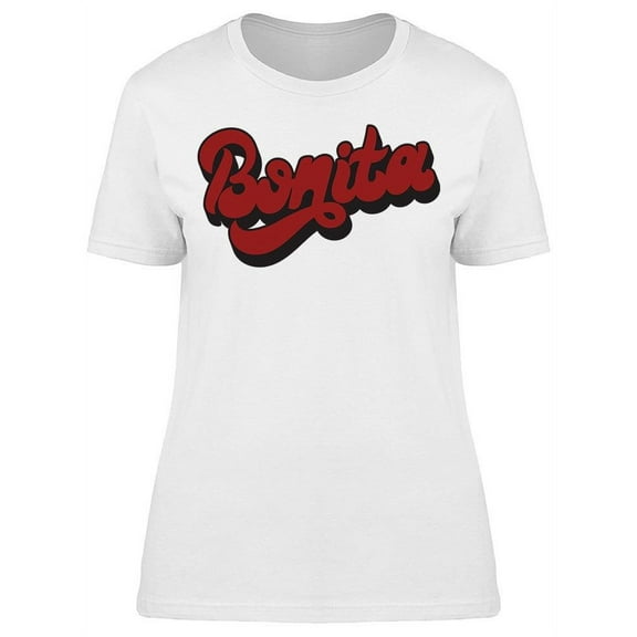 Bonita Pretty Spanish T-Shirt Women -Image by Shutterstock, Female Large
