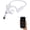 White, variant on E12 Bone Conduction Headphones With Camera, AI Translation with ChatGpt | Real Time Recording Open Ear Headphones, IP65 Sweat Resistant, Bluetooth Wireless Business Sport Earphones Orange