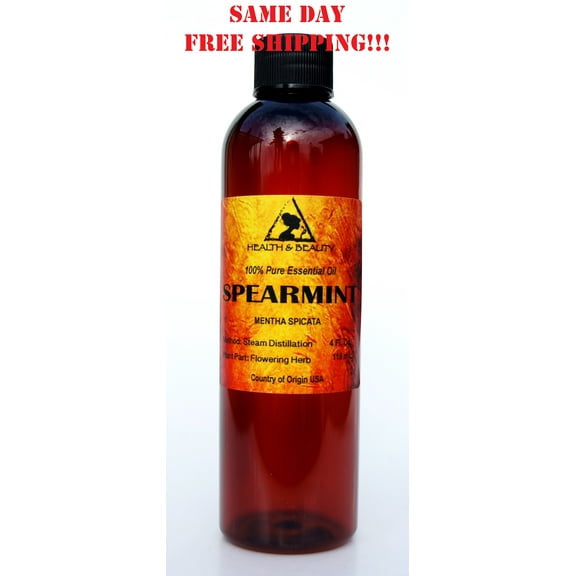 SPEARMINT ESSENTIAL OIL AROMATHERAPY NATURAL 100% PURE 4 OZ