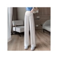 thumbnail image 3 of Sans Poches - Pantalon de Maternité d'Été Grande Taille, Léger, à Jambe Grand Fluide, 3 of 5