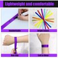 thumbnail image 3 of 100 Pcs Cloth Event Wristband, Disposable Wristbands for Events, Colored Wristbands Events,for Lightweight Concert,Club Entrance Wrist Strap Party Wristband Event(Color : Purple1), 3 of 14