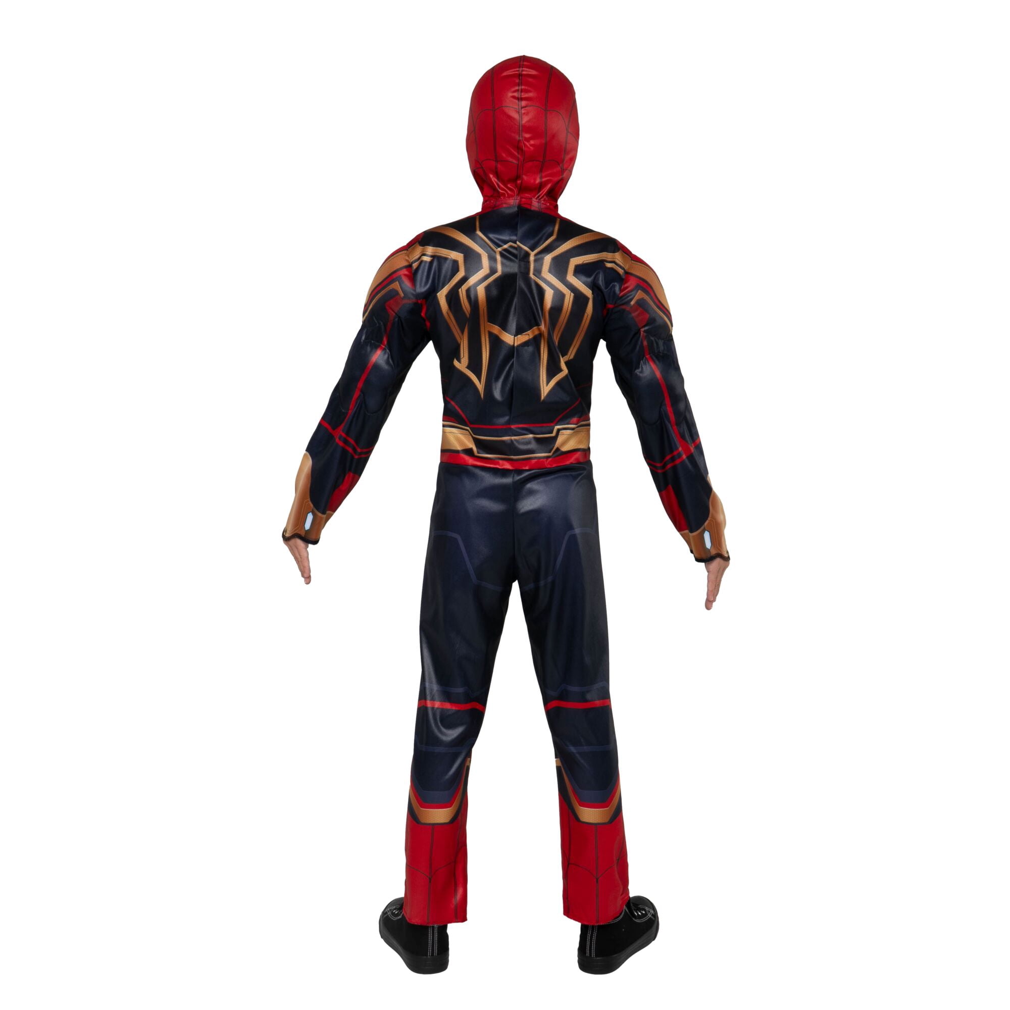 Marvel's Spider-man Integrated Halloween Costume for Children, Boy's Size M (8), by Jazwares