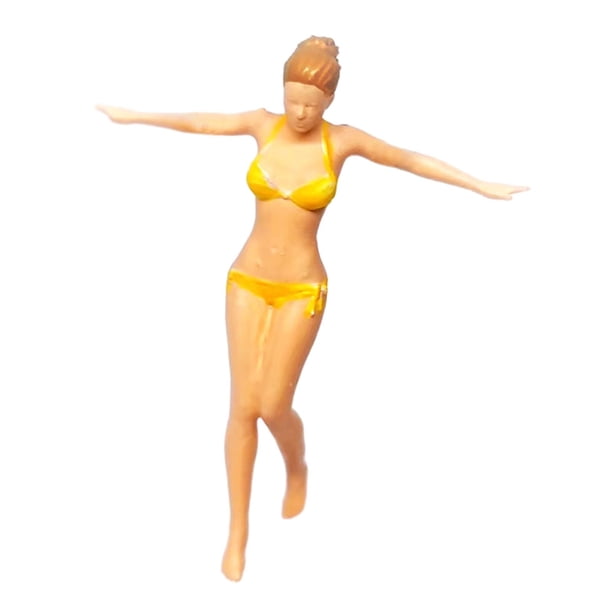 1:64 Figura de Niña Figuras de Personas Personaje de Muñeca Modelo de Personas en Miniatura Personas Pequeñas para Construir Modelo de Tren Arquitectu estilo A