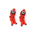 thumbnail image 4 of Guard Keychain Charm Toy Mini Muñeca Figura Flexible Fíjate 3D Square Circle Regalo para Series Televisión, 4 of 9