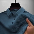 thumbnail image 5 of Kcolen Breeze Polos for Men Mens Summer Short Sleeve Casual Polo Shirt Classic Button Textured Golf T Shirts Beach Vacation Top, 5 of 6