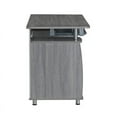 thumbnail image 3 of Pemberly Row 48"W Wood Computer Desk with Storage in Gray, 3 of 11