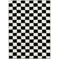 thumbnail image 1 of Rug Ease Tapis damier noir et blanc, 1 of 9