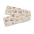 thumbnail image 7 of Yayeee Table Runner 90 inches Long Home Kitchen Dinning Party Decoration, Watercolor Seashells, 7 of 7