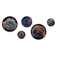 thumbnail image 2 of Designart "Colorful Hyperbolic Deep Sea Coral I" Coastal Metal Wall Art Set of 5 Piece, 2 of 5