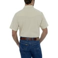 thumbnail image 2 of Ely Cattleman Men's Short Sleeve Solid Western Shirt, 2 of 2