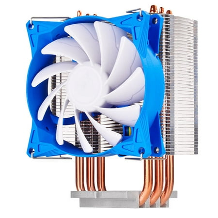 Side blow air CPU cooler /92x92x25mm PWM fan with wire clip / Universal socket