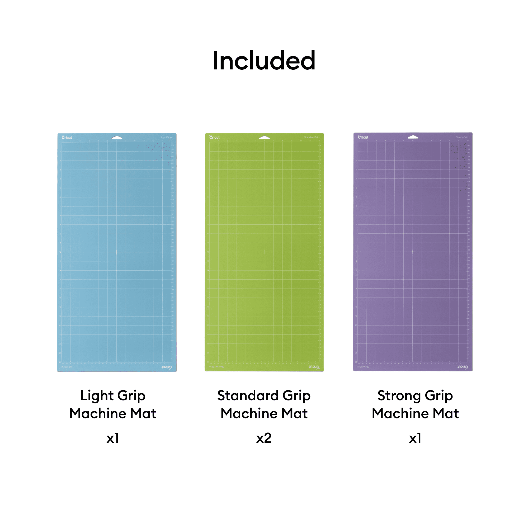 Cricut® Machine Mat Variety Pack - 12 in x 24 in (4 ct)