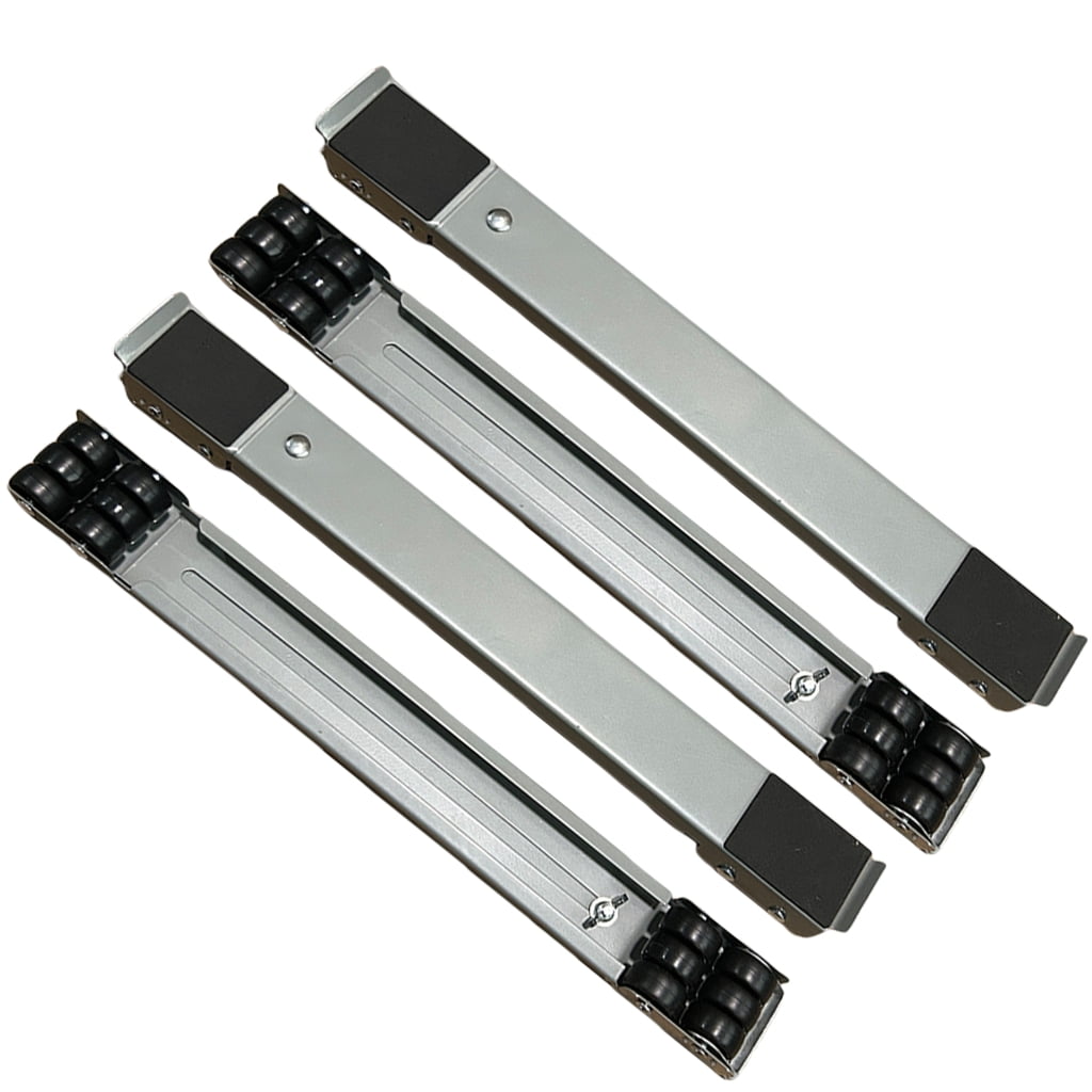 Adjustable Appliance Rollers set Extendable Base Heavy Duty Rollers for Easy Movement of Washers Dryers & Refrigerators