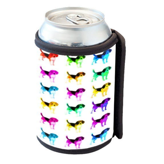 KuzmarK Insulated Drink Can Cooler Hugger - Beagle Dog