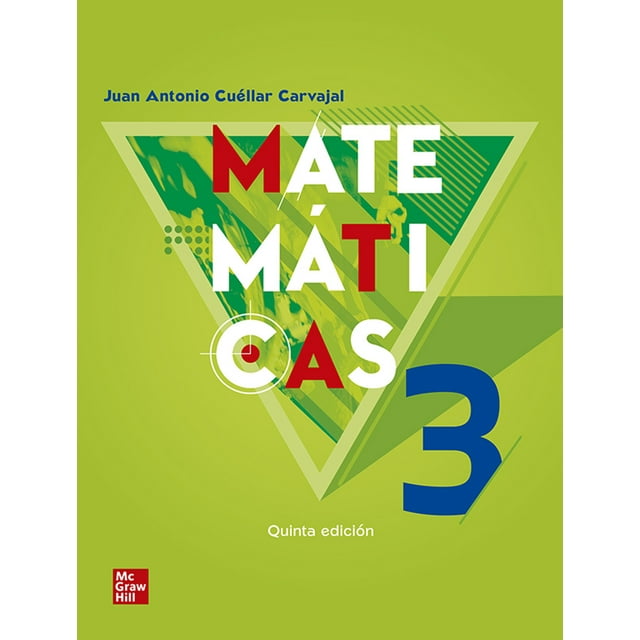 MATEMATICAS III MCGRAW HILL JUAN CUELLAR LAZARO