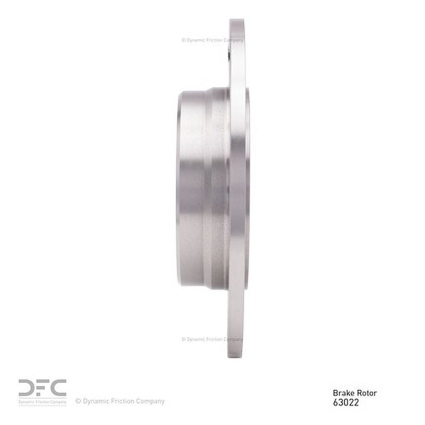 Rear Dynamic Friction Company Disc Brake Rotor 600-63022 (1) For 1991-1993 Mercedes-Benz 300SE, 1992-1993 Mercedes-Benz 300SD, 1994-1995 Mercedes-Benz S350, 1994-1999 Mercedes-Benz S320