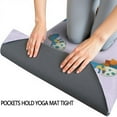 thumbnail image 3 of Lavender Dinosaurs Hatching Eggs Hot Yoga Mat Towel Non Slip for Hot Yoga - Quick-Drying Yoga Mat Cover with 4 Corner Pockets with Travel Bag - Hot Yoga Towel Non Slip 70"x26", 3 of 6