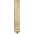 thumbnail image 4 of Ekena Millwork 4"W x 16"D x 24"H Imperial Arts & Crafts Rough Sawn Bracket, Douglas Fir, 4 of 4