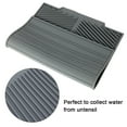 NKTIER Drain Mat, Rectangel Silicone Mat ,Rectangle Silicone Drain Mat