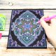 thumbnail image 5 of Bricolaje Mandala Forma especial Diamante Pintura 50 Página A5 Cuaderno de bocetos Oficina Bloc de notas Tmvgtek decoración de arte en el hogar, 5 of 9