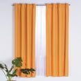 thumbnail image 2 of Cortina Decorativa Neo Colchas Concord Mostaza Corta, 2 of 2