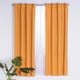 thumbnail image 2 of Cortina Decorativa Neo Colchas Concord Mostaza Corta, 2 of 2