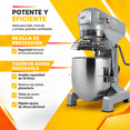 thumbnail image 2 of Batidora Industrial Gutstark 10 Lts Pedestal Planetaria Alta Potencia, 2 of 9