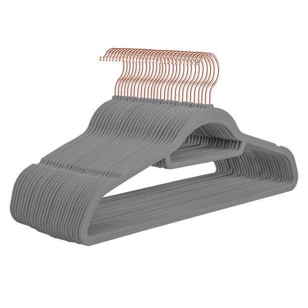 Percha antideslizante con flocado ABS para tienda de ropa, acabado sin costuras, para colgar ropa en el hogar, perchero mágico para ropa