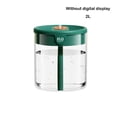 thumbnail image 2 of Bewildely Humidificador de aire de relleno con boquilla doble de 2L, modos de fragancia, pantalla de humedad LCD nocturna, difusor de Aroma para Humidificadores Verde Sin pantalla digital, 2 of 6
