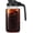 Black, variant on 32oz Glass Pitcher with Handle and Lid, 1 Quart Mason Jar Pitcher - Airtight & Leakproof Water Jug with Pour Spout Lid, Glass Containers for Fridge, Perfect for Juice, Cold Brew, Iced & Sun Tea