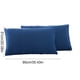 thumbnail image 3 of Funda de almohada para el cuerpo, ideal para quienes duermen con calor y sudan por la noche. Terciopelo suave, transpirable y de longitud completa. 2 piezas. Comodidad para verano e, 3 of 9