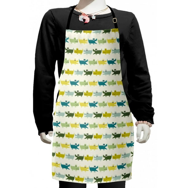 Animal Kids Apron Crocodile Characters In Cartoon Style Funny Faces Animal Alligators Childish Boys Girls Apron Bib With Adjustable Ties For Cooking Baking Painting Yellow Green Teal By Ambesonne Walmart Com Animal Kids Apron Crocodile Characters In Cartoon Style Funny Faces Animal Alligators Childish Boys Girls Apron Bib With Adjustable Ties For Cooking Baking Painting Yellow Green Teal By Ambesonne Walmart Com