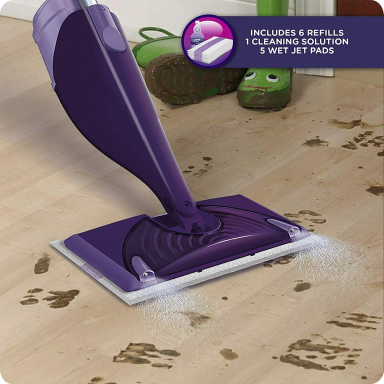 Swiffer WetJet Hardwood Floor Spray Mop Starter Kit
