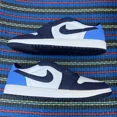 thumbnail image 1 of N I-K-E A i r-Jor-dan 1 Retro OG Low Obsidian UNC CZ0790-400 Size 11 Men, 1 of 5