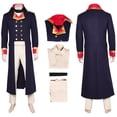 thumbnail image 2 of Disfraz de Napoleón para cosplay, traje de fantasía, abrigos, pantalones, ropa interior, traje de carnaval de Halloween, accesorios para hombres adultos, juego de rol masculino, 2 of 5